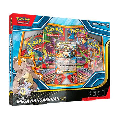 Mega Kangaskhan Ex - Box Coleção - Pokémon