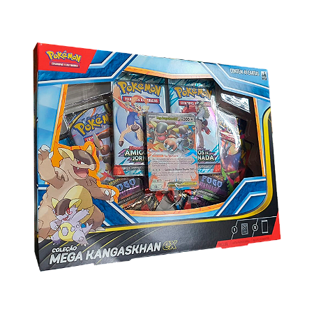 Mega Kangaskhan Ex - Box Coleção - Pokémon
