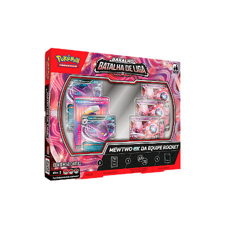 Baralho Batalha de Liga - Mewtwo Ex - Pokémon