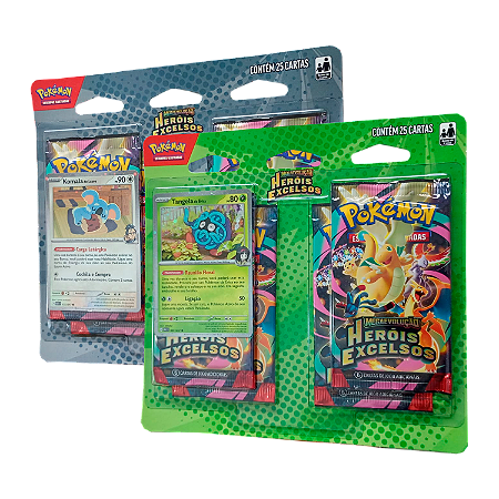 Heróis Excelsos - Blister Quádruplo - ME2.5 - Pokémon (Pré-Venda)