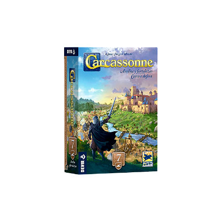 Carcassonne - Cerco e Defesa - Expansão 7 (Nova Edição) (Pré-Venda)