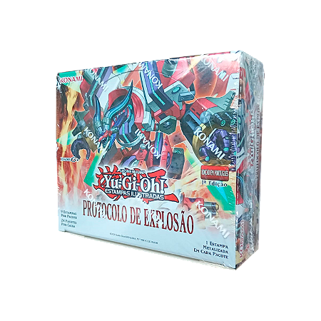 Protocolo de Explosão - Caixa de Booster - Yu-Gi-Oh!