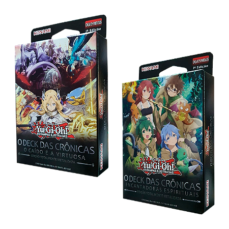 Os Decks das Crônicas - 2 Decks - All-Foil - Yu-Gi-Oh!