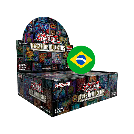 Labirinto dos Muertos - Caixa de Booster - Yu-Gi-Oh! (Pré-Venda)