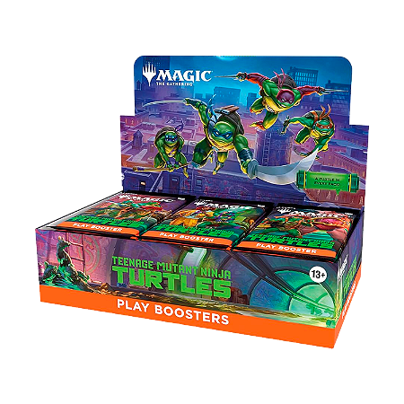Teenage Mutant Ninja Turtles - Play Booster - MTG (inglês) - Promoção Caixa Fechada (Pré-Venda)