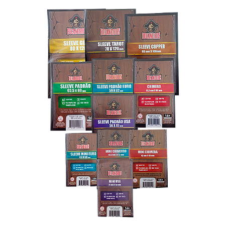 Bucaneiros - Sleeves (Escolha o tamanho)