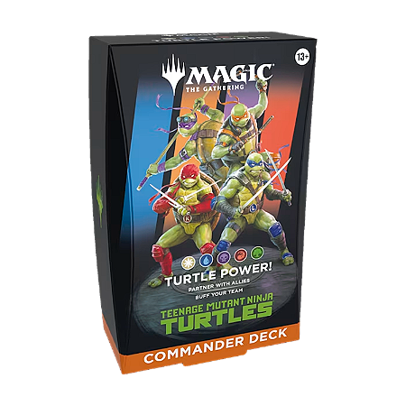 Teenage Mutant Ninja Turtles - Commander Deck - Turtle Power! - MTG