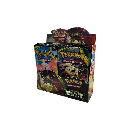 Equilíbrio Perfeito - Caixa de Booster - ME03 - Pokémon