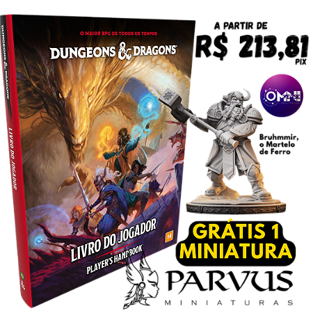 Dungeons & Dragons: Players Handbook - Livro do Jogador (5.5e)