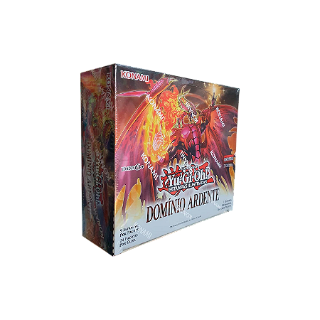 Domínio Ardente - Caixa de Booster - Yu-Gi-Oh!