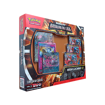Baralho Batalha de Liga - Mega Lucario Ex - Pokémon (Pré-Venda)