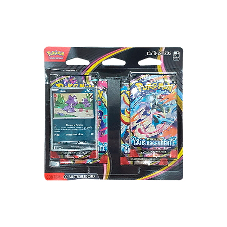 Caos Ascendente - Blister Quádruplo - Toxel - ME04 - Pokémon
