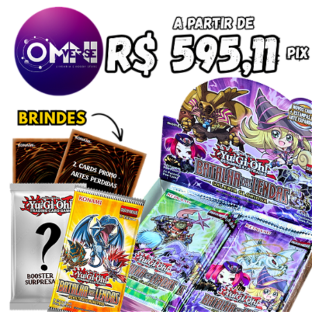 Batalha das Lendas: Galeria Gloriosa - Caixa de Booster - Yu-Gi-Oh!