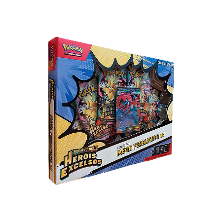 Mega Feraligatr Ex - Box Coleção - Pokémon