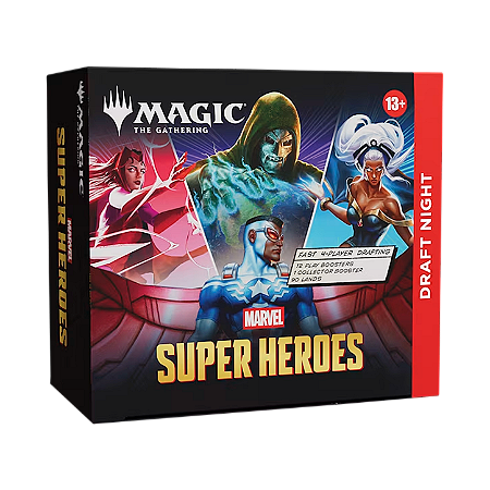 Marvel Super Heroes - Draft Night - Magic: The Gathering (Pré-Venda)