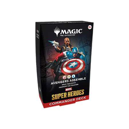 Marvel Super Heroes - Commander Deck - Avengers Assemble - MTG (Pré-Venda)