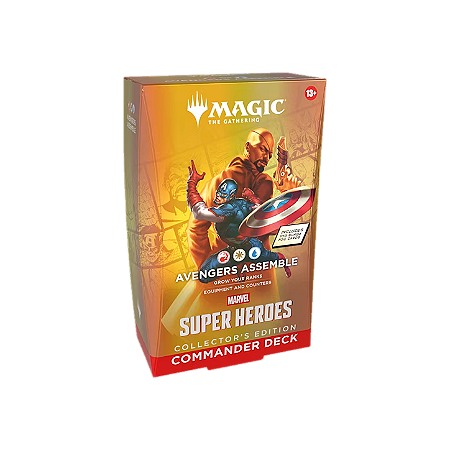 Marvel Super Heroes - Commander Deck - Collector's Edition - Avengers Assemble - MTG (Pré-Venda)