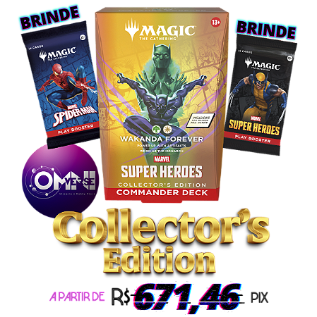 Marvel Super Heroes - Commander Deck - Collector's Edition - Wakanda Forever - MTG