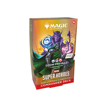 Marvel Super Heroes - Commander Deck - Collector's Edition - Doom Prevails - MTG (Pré-Venda)