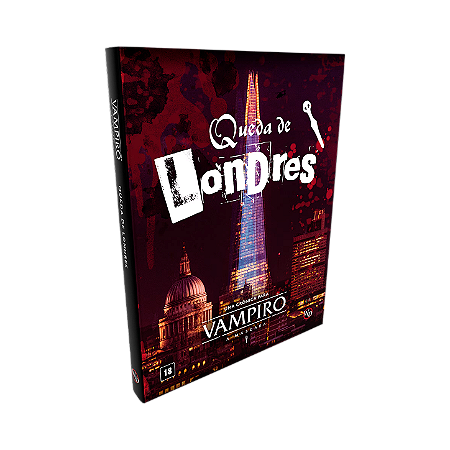 Vampiro: A Máscara 5ª Edição - Queda de Londres (Suplemento) (Pré-Venda)