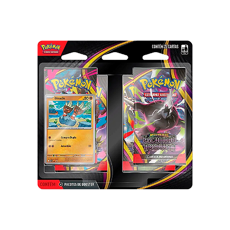 Escuridão Absoluta - Blister Quádruplo - Binacle - ME05 - Pokémon (Pré-Venda)
