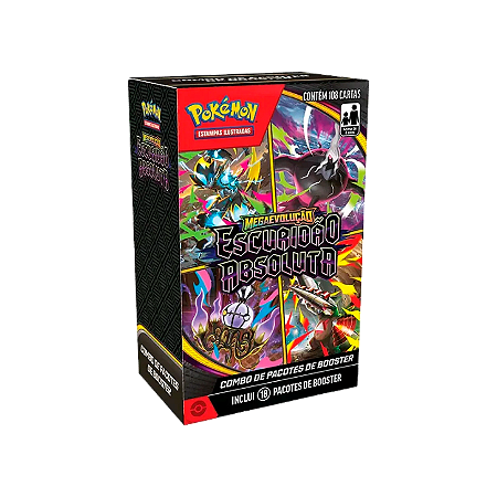 Escuridão Absoluta - Combo de Pacotes - Pokémon (Pré-Venda)