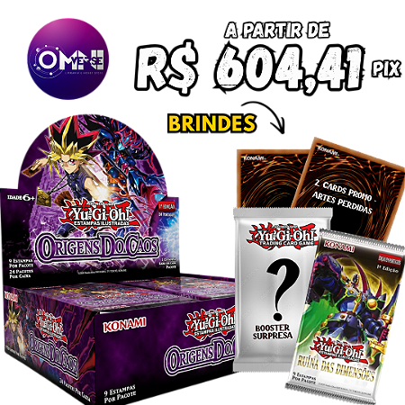 Origens do Caos - Caixa de Booster - Yu-Gi-Oh!