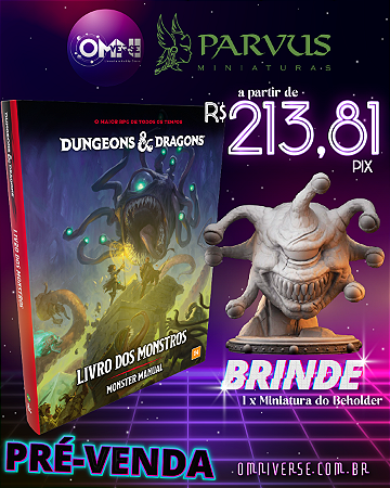 Dungeons & Dragons: Monster Manual - Livro dos Monstros (5.5e) (Pré-Venda)