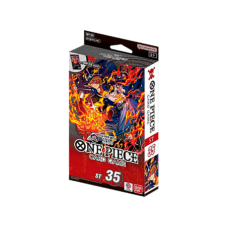 One Piece TCG Red Black Sabo Starter Deck (ST-35)