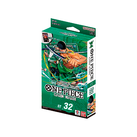 One Piece TCG Green Roronoa Zoro Starter Deck (ST-32)