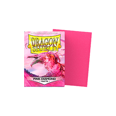 Dragon Shield: Standard Matte (100u): Pink Diamond