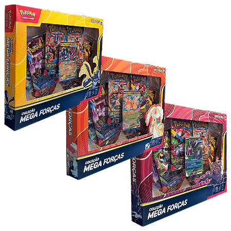Mega Forças - Box Coleção - Pokémon