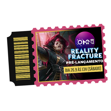 Ingresso para o Pré-lançamento de Reality Fracture - dia 26.9 às 13h (sábado)