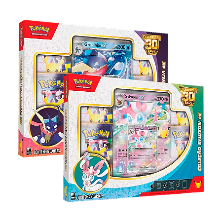 Celebração de 30 Anos - Box Coleção - Pokémon (Pré-Venda)