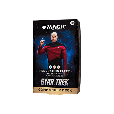 Star Trek - Commander Deck - Federation Fleet - MTG (Pré-Venda)