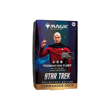 Star Trek - Commander Deck - Collector's Edition - Federation Fleet - MTG (Pré-Venda)