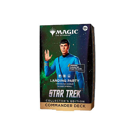 Star Trek - Commander Deck - Collector's Edition - Landing Party - MTG (Pré-Venda)