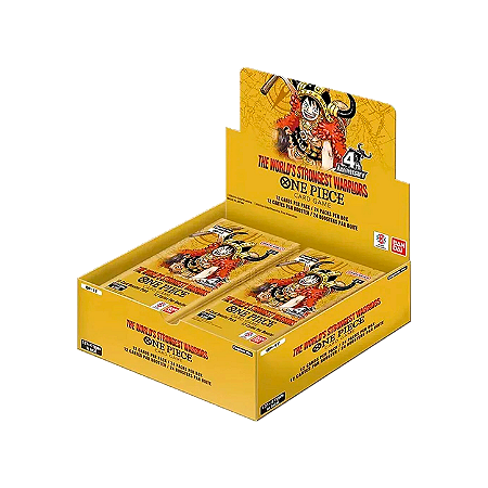 One Piece TCG: The World's Strongest Warriors - Caixa de Booster - (OP-17) (Pré-Venda de Reposição)