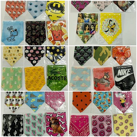 Combo Bandanas Sortidas 100 unidades