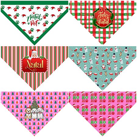 Kit de Lacos e Bandanas Natalinas