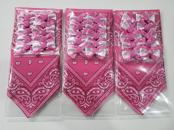 Kit de Laços e Bandanas 07