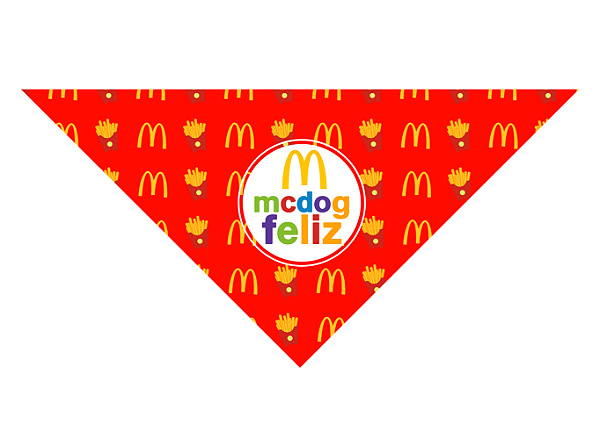 Bandanas Grande Mac Dog Feliz