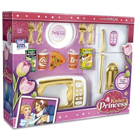 Cozinha Infantil Kitchen Princess Zuca Toys