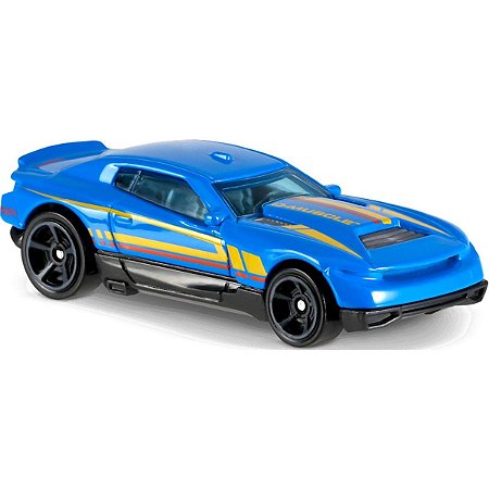 Carro Hot Wheels Mattel muscle mania  - azul