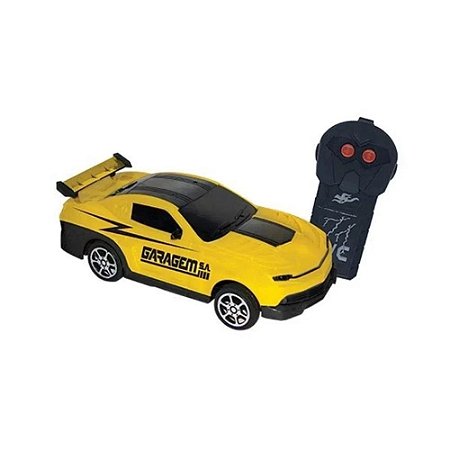 Carro Candide de Controle Remoto Spark - amarelo