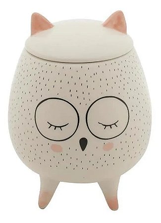 Potiche Decorativo Corujinha Up Store Presentes Criativos E Decoracao