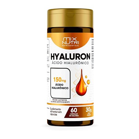 HYALURON - 60 CAPS - 30G - MIX NUTRI