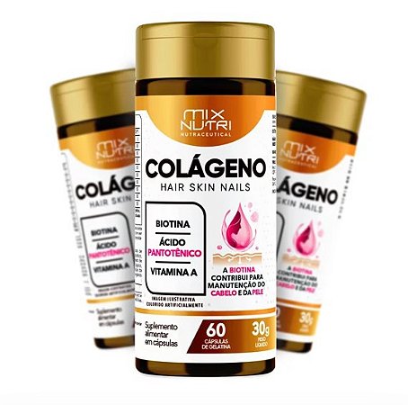Nutraceutical Colageno + Hsn - 60 Caps