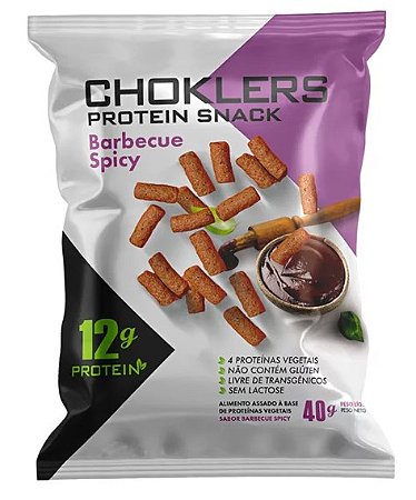Choklers Protein Snack 40g - Sabor Barbecue Spicy