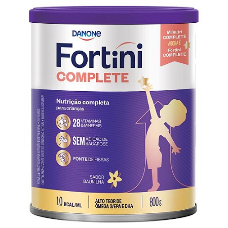 Fortini Complete Baunilha 800g